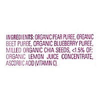 Happy Tot Organics Blueberry Pear & Beet + Super Chia - 4.22 Oz - Image 5