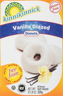 Kinnikinnick Donuts Gluten Free Vanilla Glazed - 6 Count - Image 2