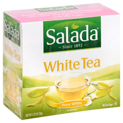 Salada White Tea Pure 40 Count Randalls