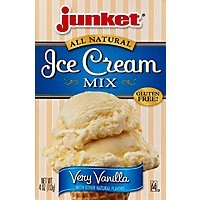 Junket Ice Cream Mix Very Vanilla - 4 Oz - Image 2