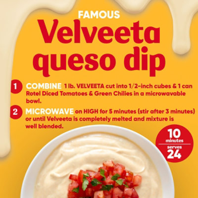 Velveeta Queso Blanco Pasteurized Recipe Cheese Product Block - 32 Oz - Image 6