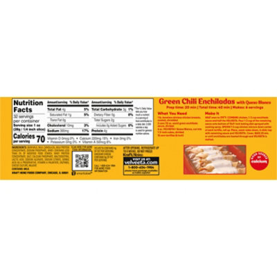 Velveeta Queso Blanco Pasteurized Recipe Cheese Product Block - 32 Oz - Image 8