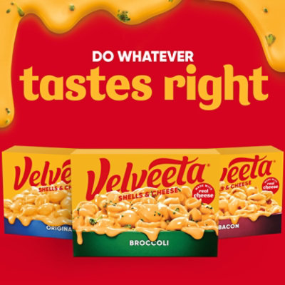 Velveeta Shells & Cheese Broccoli with Shell Pasta Cheese Sauce & Broccoli Florets - 9.4 Oz - Image 6