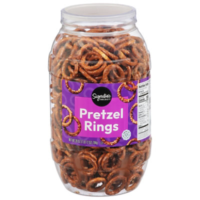 Signature SELECT O Rings Barrel Pretzels - 28 Oz - Image 2