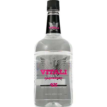 VITALI Vodka Raspberry Flavored 60 Proof - 1.75 Liter - Image 2