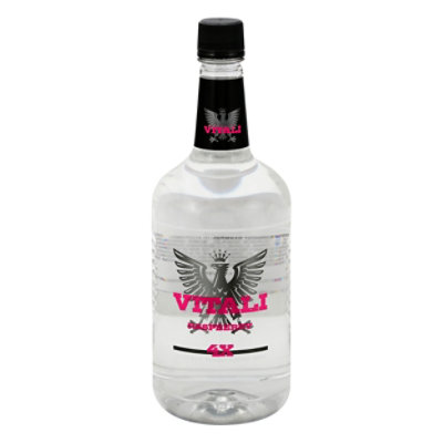 VITALI Vodka Raspberry Flavored 60 Proof - 1.75 Liter - Image 1