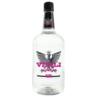 VITALI Vodka Raspberry Flavored 60 Proof - 1.75 Liter
