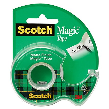 Scotch Magic Tape Matte Finish 3/4 Inch x 300 Inch - Each - Image 2