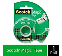Scotch Magic Tape Matte Finish 3/4 x 300 Inch - Each