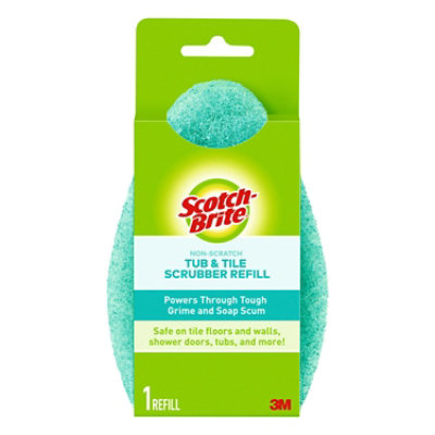 Scotch-Brite Shower Scrubber Refill Non Scratch - Each