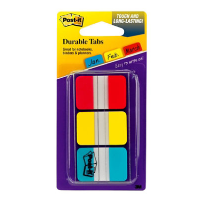 Post-It Tabs Durable Writable 1 x 1.5 Inch - 36 Count - Image 2