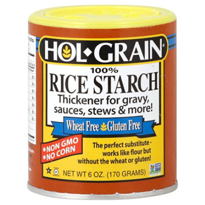 HOL-GRAIN Rice Starch Gluten Free - 6 Oz