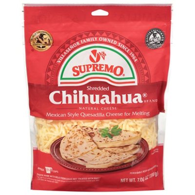 V&V Supremo Cheese Quesadilla Chihuahua Shredded - 7.06 Oz - Image 3