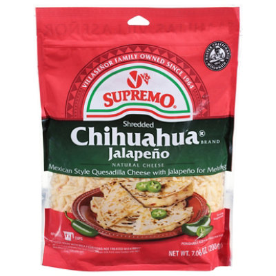 V & V Supremo Cheese Shredded Quesadilla Medium Picante - 7.06 Oz - Image 1