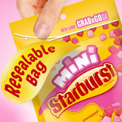 Starburst FaveREDS Minis Fruit Chews Candy Bag 8 Oz - Image 2