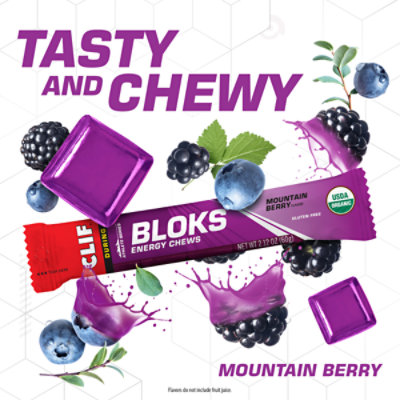 CLIF Shot Bloks Mountain Berry - 2.1 Oz - Image 2