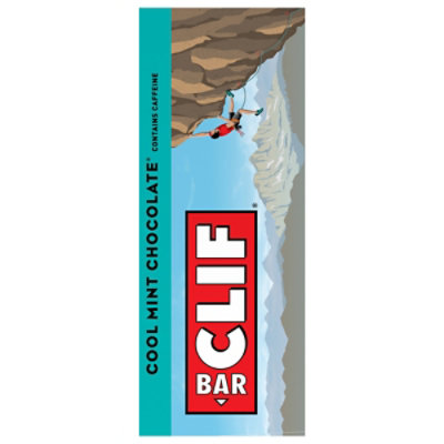 CLIF BAR Cool Mint Chocolate with Caffeine Energy Bars - 6-2.4 Oz - Image 2