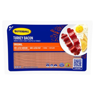 Butterball Original Every Day Bacon Turkey - 12 Oz - Image 2
