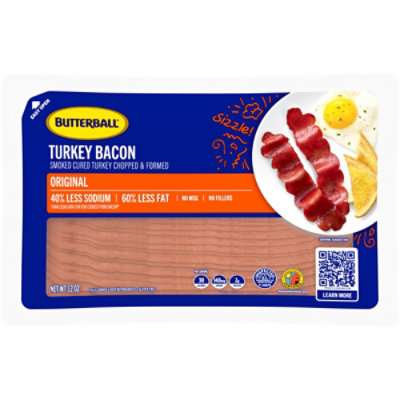 Butterball Every Day Bacon Turkey Original - 12 Oz - Image 1