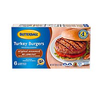 Butterball Turkey Burger Original Seasoned - 32 Oz
