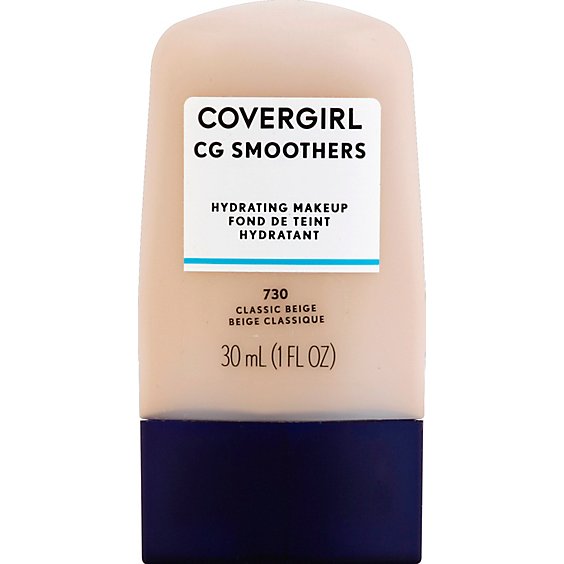 COVERGIRL CG Smoothers Hydrating Makeup Classic Beige 730 - 1 Fl. Oz.