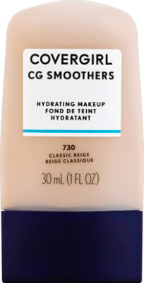 COVERGIRL CG Smoothers Hydrating Makeup Classic Beige 730 - 1 Fl. Oz.