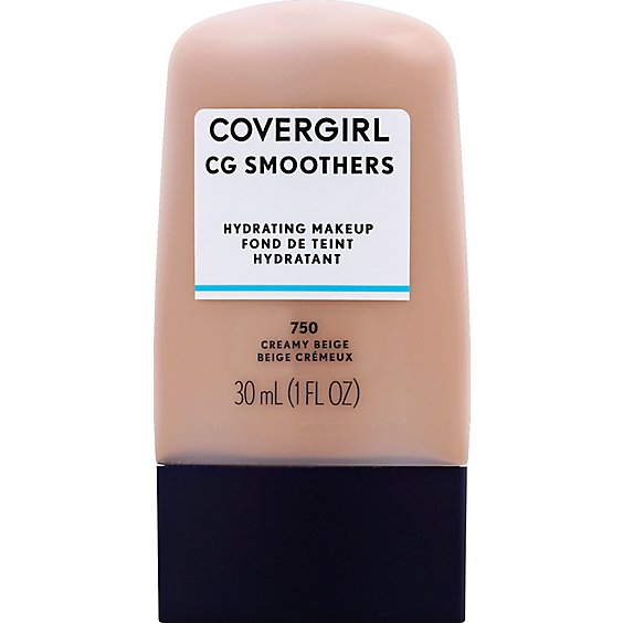 COVERGIRL CG Smoothers Hydrating Makeup Creamy Beige 750 - 1 Fl. Oz.