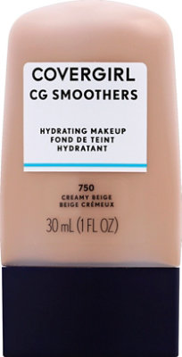 COVERGIRL CG Smoothers Hydrating Makeup Creamy Beige 750 - 1 Fl. Oz.