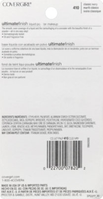 COVERGIRL Outlast All Day Ultimate Finish 410 Classic Ivory 3IN1 Foundation - 0.4 Oz - Image 3