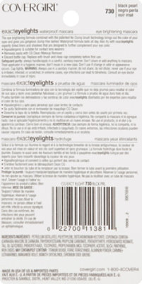 COVERGIRL Exact Eyelights Mascara Eye-Brightening Waterproof Black Pearl 730 - 0.24 Fl. Oz. - Image 3