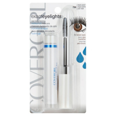 Allieret Habubu At dræbe COVERGIRL Exact Eyelights Mascara Eye-Brightening Waterproof Black Pearl  730 - 0.24 Fl. Oz. - Safeway