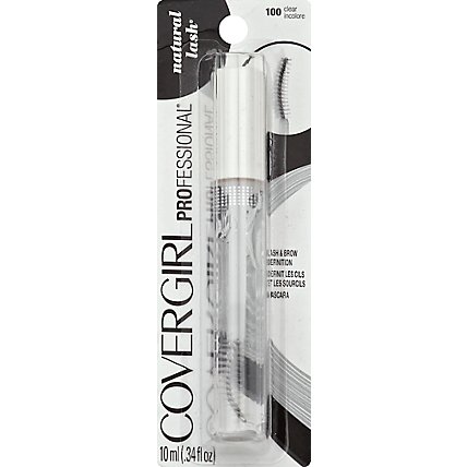 COVERGIRL Professional Mascara Natural Lash Clear 100 - 0.34 Fl. Oz. - Image 2