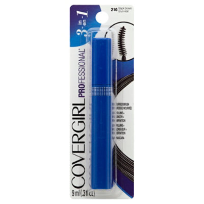 COVERGIRL Professional Mascara 3-in-1 Black Brown 210 - 0.3 Fl. Oz.