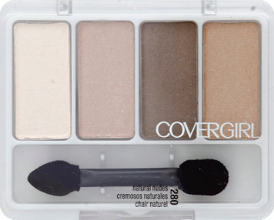 COVERGIRL Eye Enhancers 4-Kit Eye Shadow Natural Nudes 280 - 0.19 Oz - Image 2