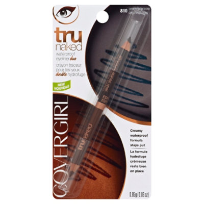 COVERGIRL truNAKED Eyeliner Duo Waterproof Penny/Espresso 810 0.03 Oz