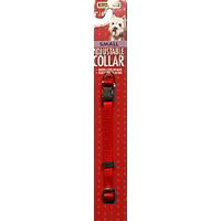 Aspen Pet Pet Collar Adjustable Small Red - Each