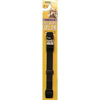 Aspen Pet Pet Collar Adjustable Black - Each