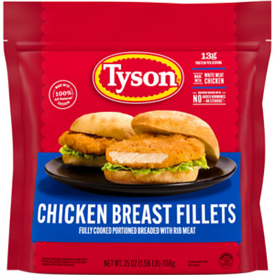 Pilgrim's Chicken Breast Fillets with Ribmeat, Boneless, Skinless