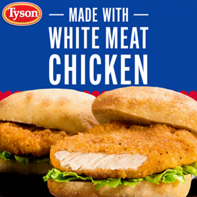 Tyson Fully Cooked Portioned Chicken Breast Fillets - 25 Oz - Image 2