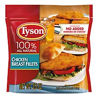 Tyson Fully Cooked Portioned Chicken Breast Fillets - 25 Oz - Image 1