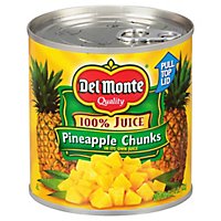 Del Monte Juice Pineapple Chunks Natural - 15.25 Oz - Image 3