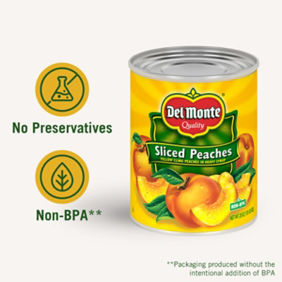 Del Monte Peaches Sliced in Heavy Syrup - 29 Oz - Image 4