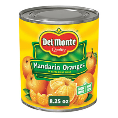 Del Monte Mandarin Oranges in Light Syrup - 8.25 Oz - Image 1