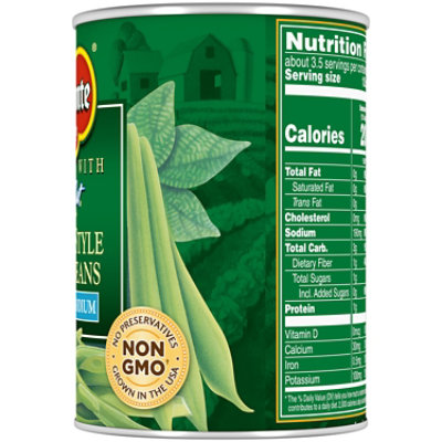 Del Monte Green Beans Blue Lake French Style 50% Less Sodium - 14.5 Oz - Image 5