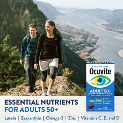 Ocuvite Adult 50+ Eye Vitamins and Mineral Supplements with Lutein and Zeaxanthin - 90 Count - Image 3