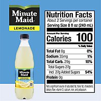 Minute Maid Juice Lemonade - 6-16.9 Fl. Oz. - Image 5