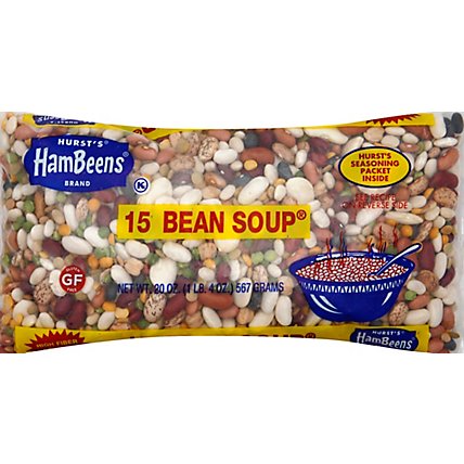 Hursts HamBeens Soup 15 Bean - 20 Oz - Image 2