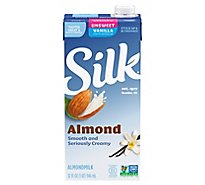 Silk Almondmilk Unsweet Vanilla - 32 Fl. Oz.