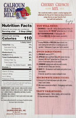 Calhoun Bend Mill Cherry Crunch Mix - 8 Oz - Image 5