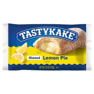 Tastykake Glazed Lemon Pie Individually Wrapped Snack Pie Fruit Pie - 4.5 Oz - Image 4